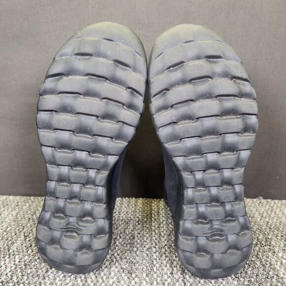 Skechers On The Go Joy Womens Size 9 Black Suede Studded Ankle Booties Boots - Picture 7 of 9